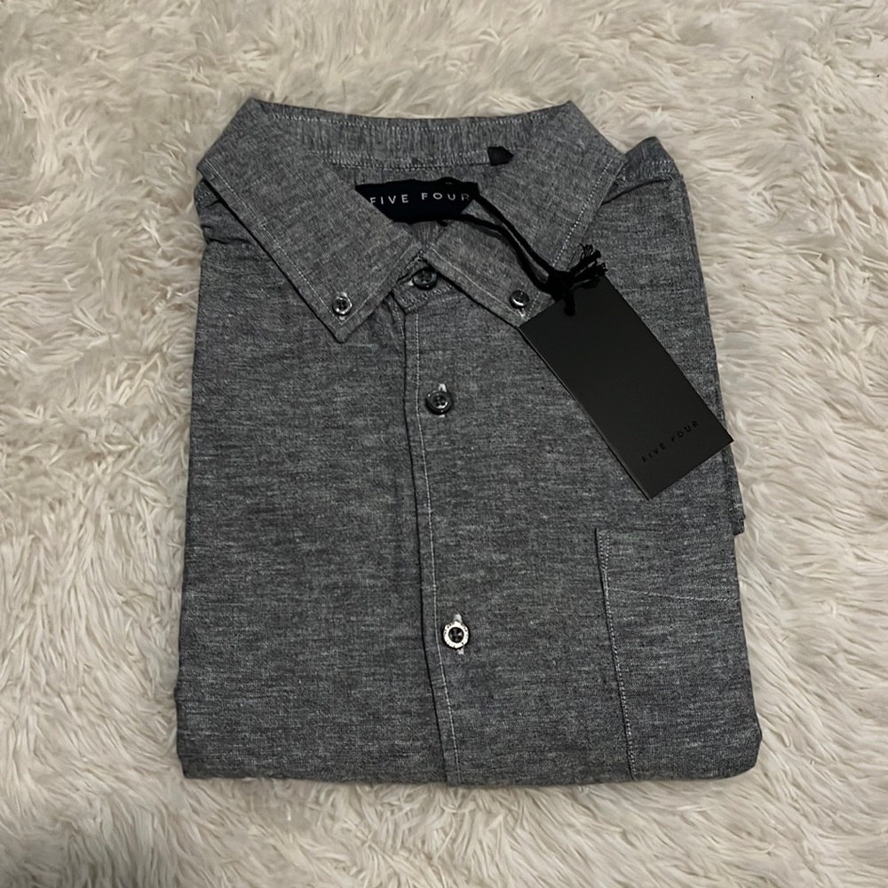 Five four button up